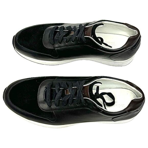 To Boot NY Adam Derrick New York Men’s AEGIS Leather Trainer Black 11 US EU 44 - Picture 10 of 12